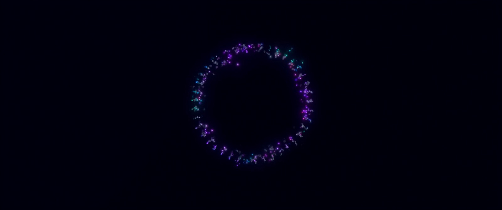Abstract visualization of a glowing orbital ring representing continuous 24/7 ad optimisation